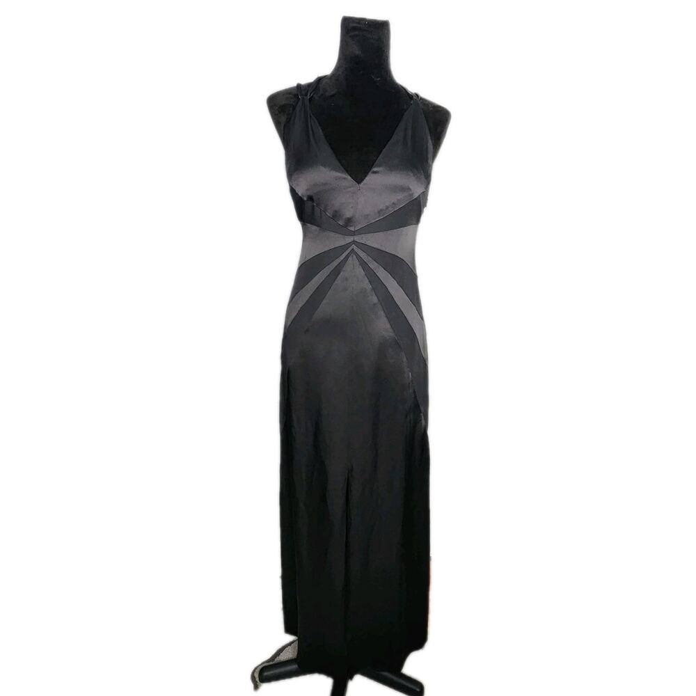 Armani Collezioni Black Formal Gown Cocktail Dress Formal size 6 EUC